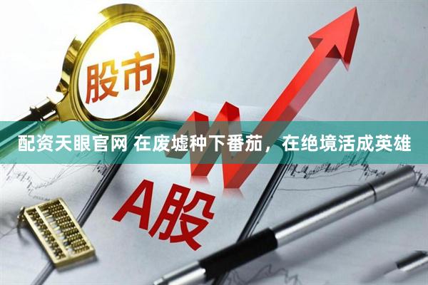 配资天眼官网 在废墟种下番茄，在绝境活成英雄